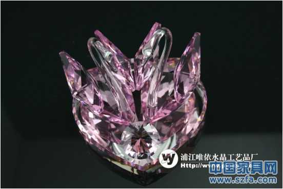 水晶天鵝 水晶結(jié)婚禮品 水晶圣誕禮品